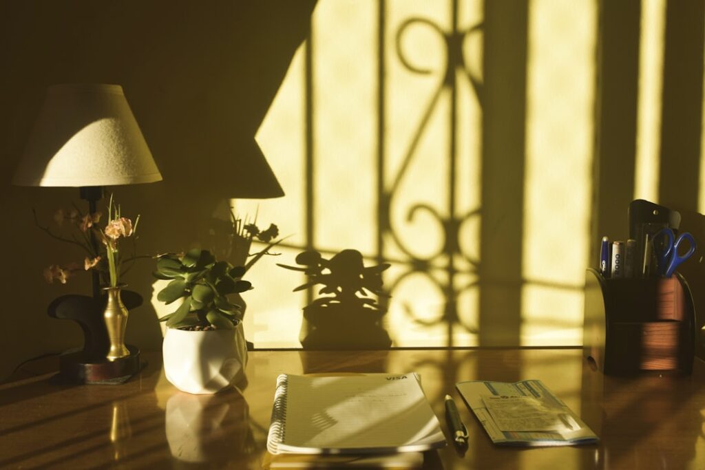 Photo Vintage lampshade