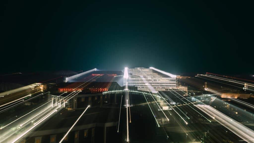 Photo Cityscape at night