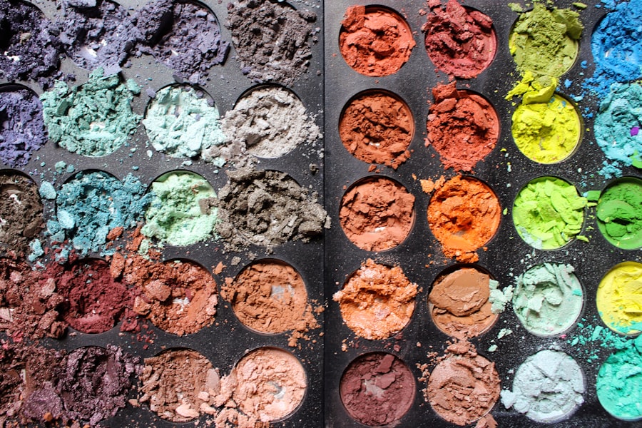 Photo natural pigments