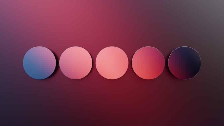 Photo monochrome color palettes